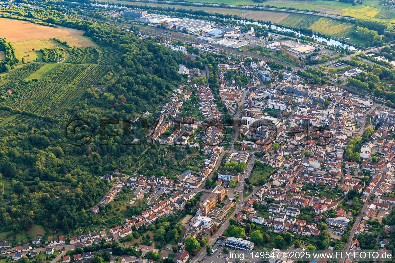 Von-Boch-Straße in Merzig im Bundesland Saarland, Deutschland