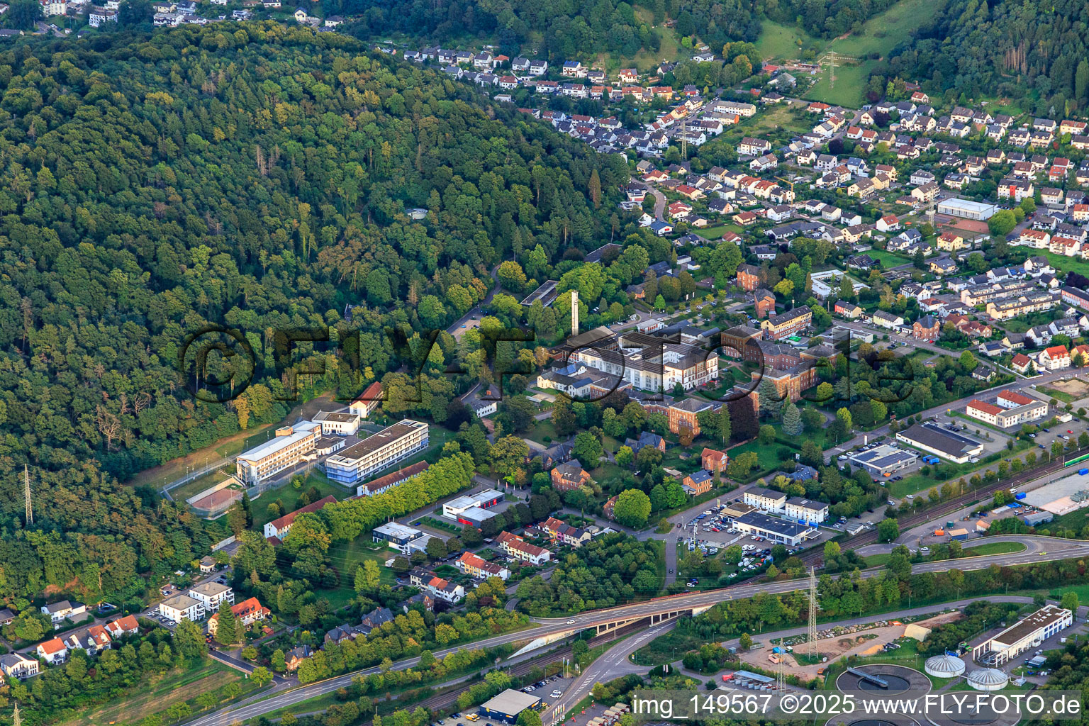 Klinikum Merzig gemeinnützige GmbH von Nordwesten im Bundesland Saarland, Deutschland