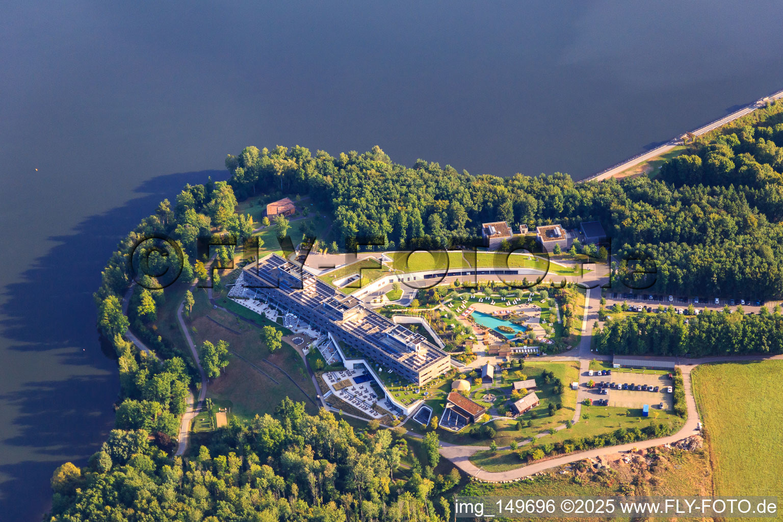 Seezeitlodge Hotel&SPA am Bostalsee im Ortsteil Gonnesweiler in Nohfelden im Bundesland Saarland, Deutschland