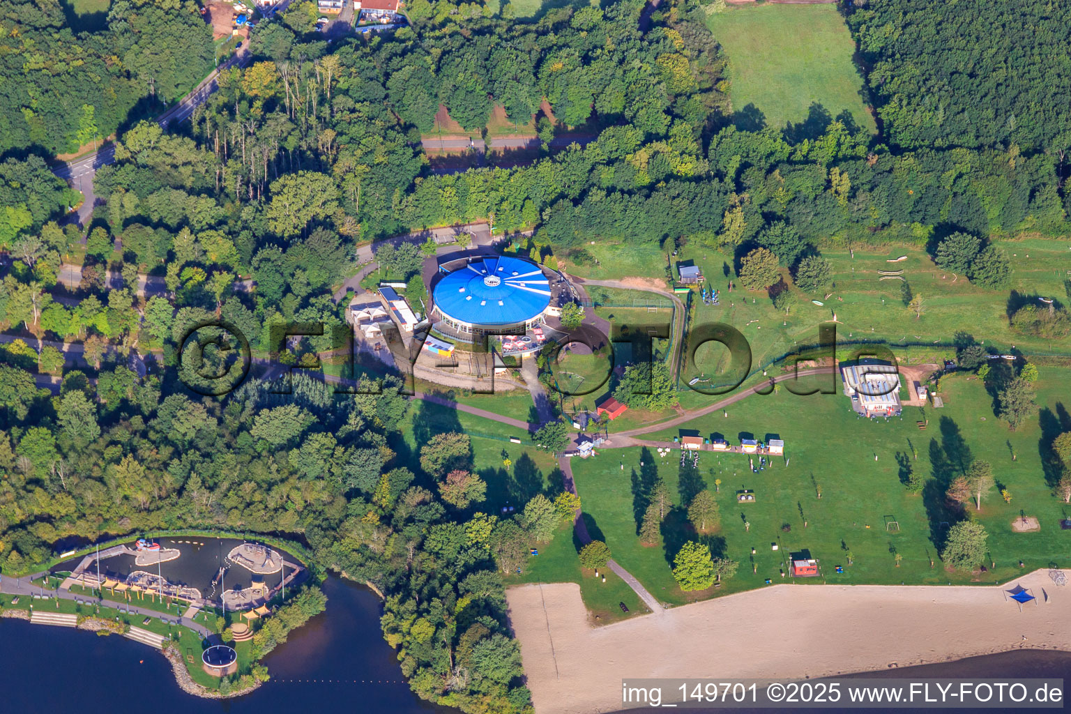 Indoorspielplatz Bosiland – Markus Riotte GmbH am Bostalsee im Ortsteil Bosen in Nohfelden im Bundesland Saarland, Deutschland