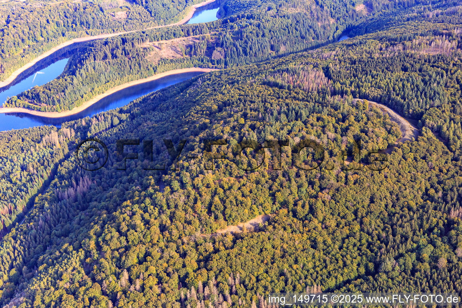 Keltischer Ringwall "Hunnenring" Otzenhausen in Nonnweiler im Bundesland Saarland, Deutschland