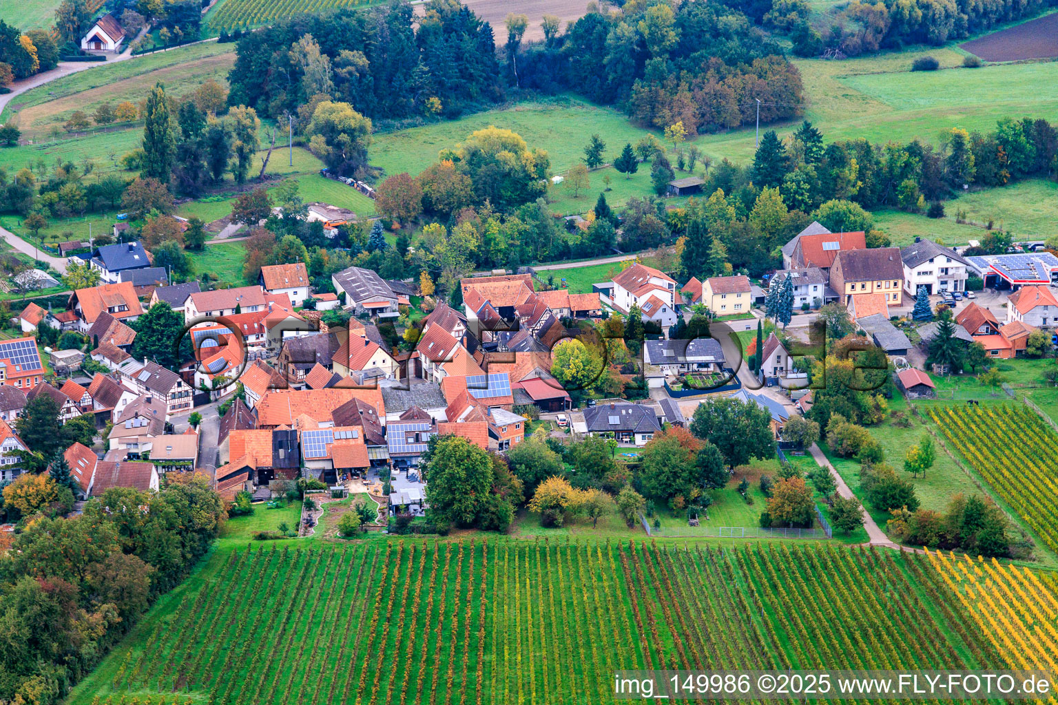 Bergstr in Oberhausen im Bundesland Rheinland-Pfalz, Deutschland