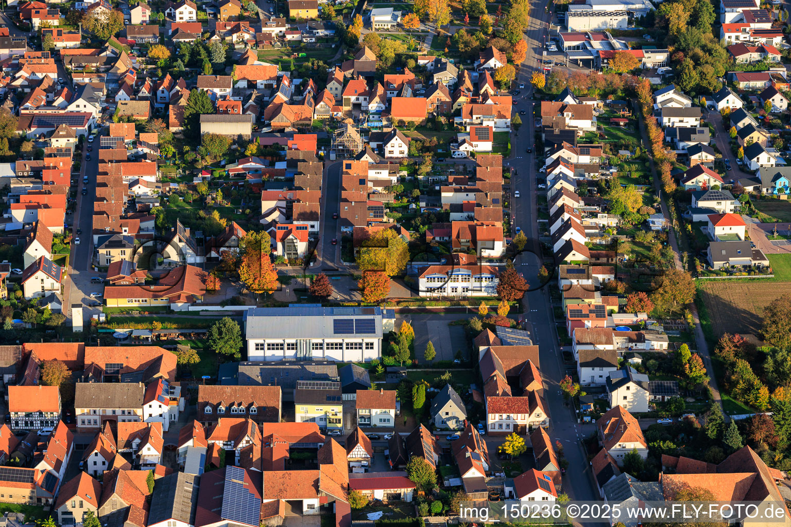 Turnhalle TV-Steinweiler im Bundesland Rheinland-Pfalz, Deutschland