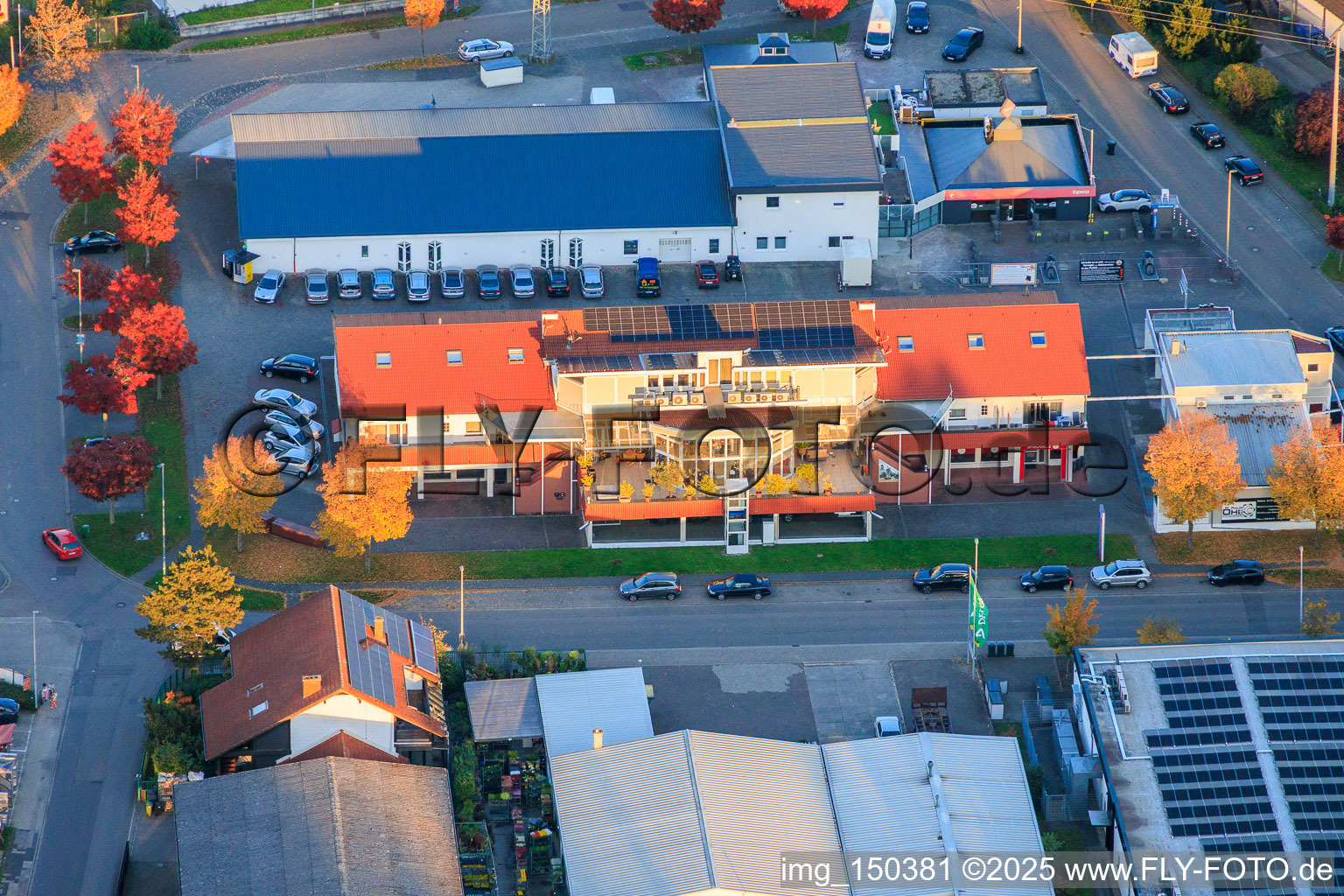 Webo-Mobil, M&S Komplettbau und PLAY POINT Spielhalle in Pleisweiler-Oberhofen im Bundesland Rheinland-Pfalz, Deutschland