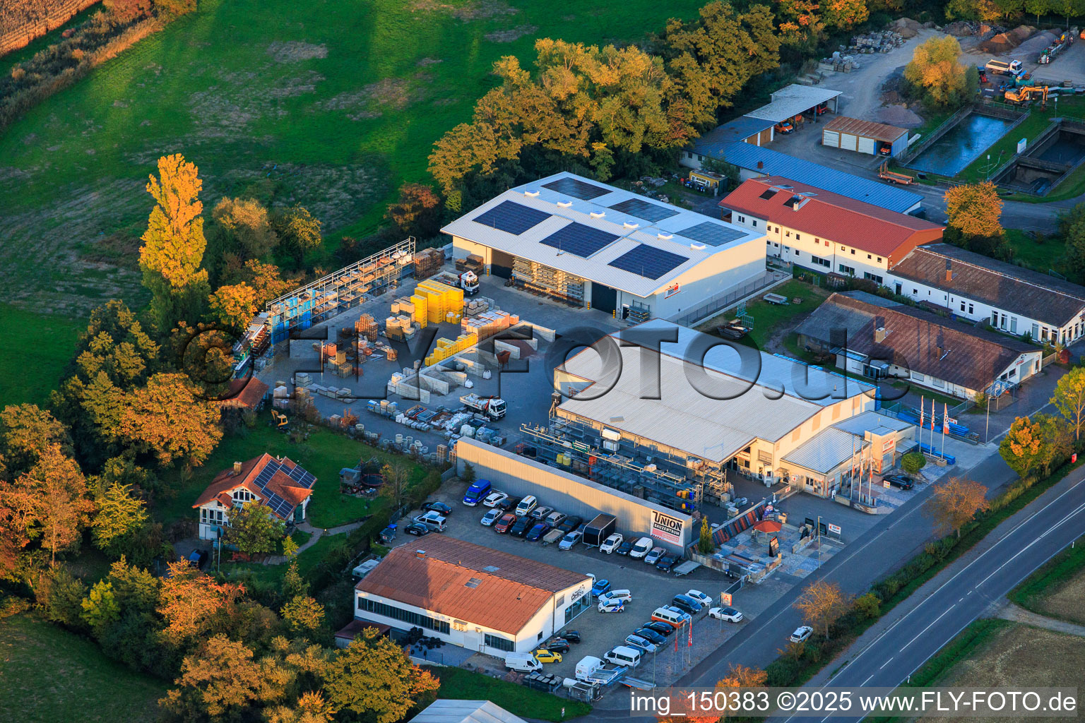 Union Bauzentrum Hornbach BZA-Kapellen in Kapellen-Drusweiler im Bundesland Rheinland-Pfalz, Deutschland