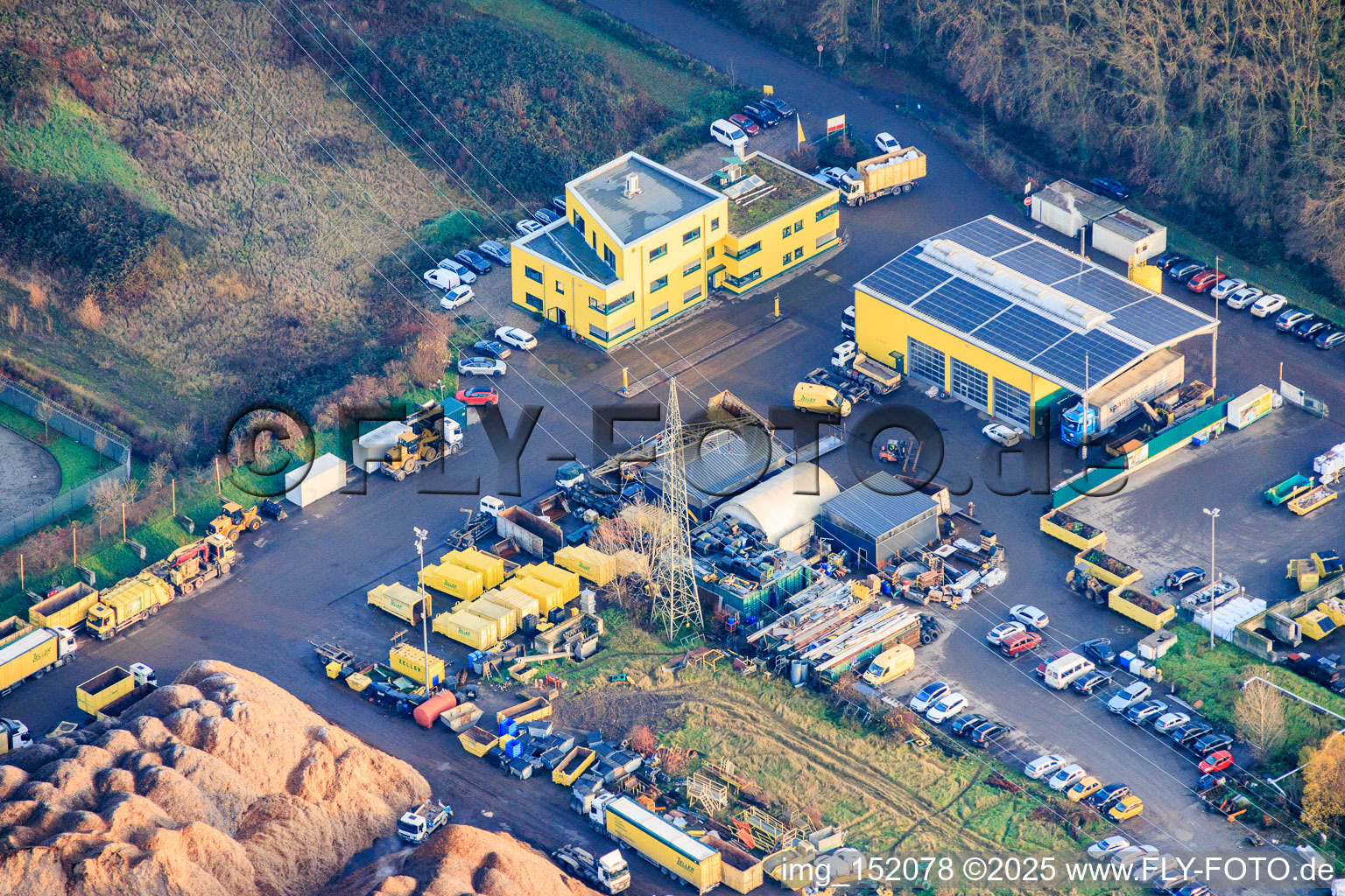 PFALZKOM Rechenzentrum DCRN II in Mutterstadt im Bundesland Rheinland-Pfalz, Deutschland