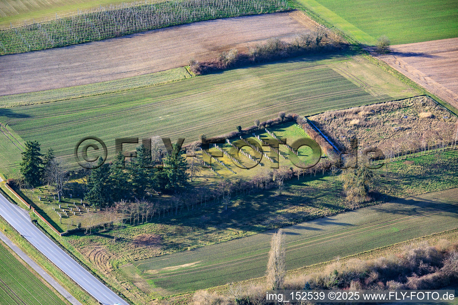 Jüdischer Friedhof Rülzheim im Bundesland Rheinland-Pfalz, Deutschland