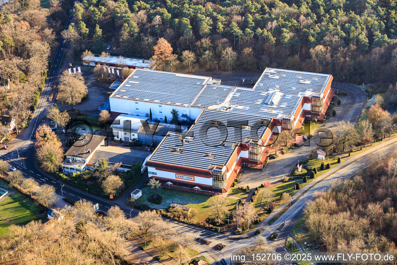 Einrichtungshaus Ehrmann Herxheim in Herxheim bei Landau im Bundesland Rheinland-Pfalz, Deutschland