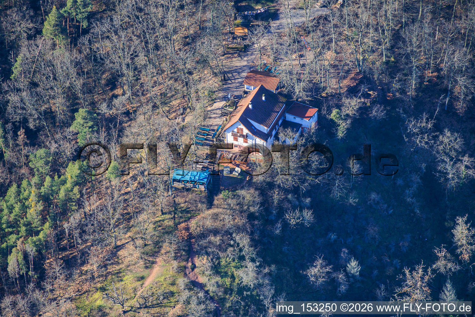 Naturfreundehaus Kiesbuckel in Albersweiler im Bundesland Rheinland-Pfalz, Deutschland