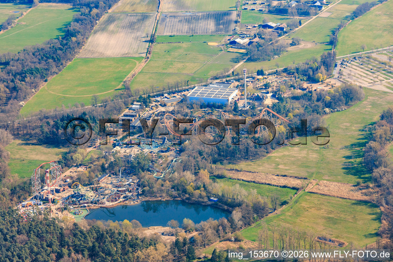 Plopsaland Deutschland in Haßloch im Bundesland Rheinland-Pfalz