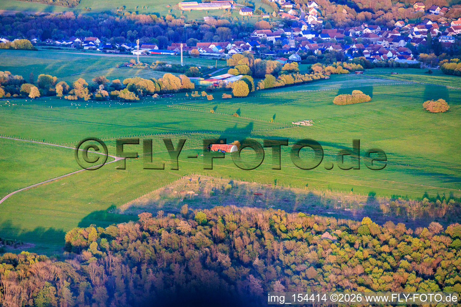 UL Flugplatz L‘oiseau blanc Achen im Bundesland Moselle, Frankreich