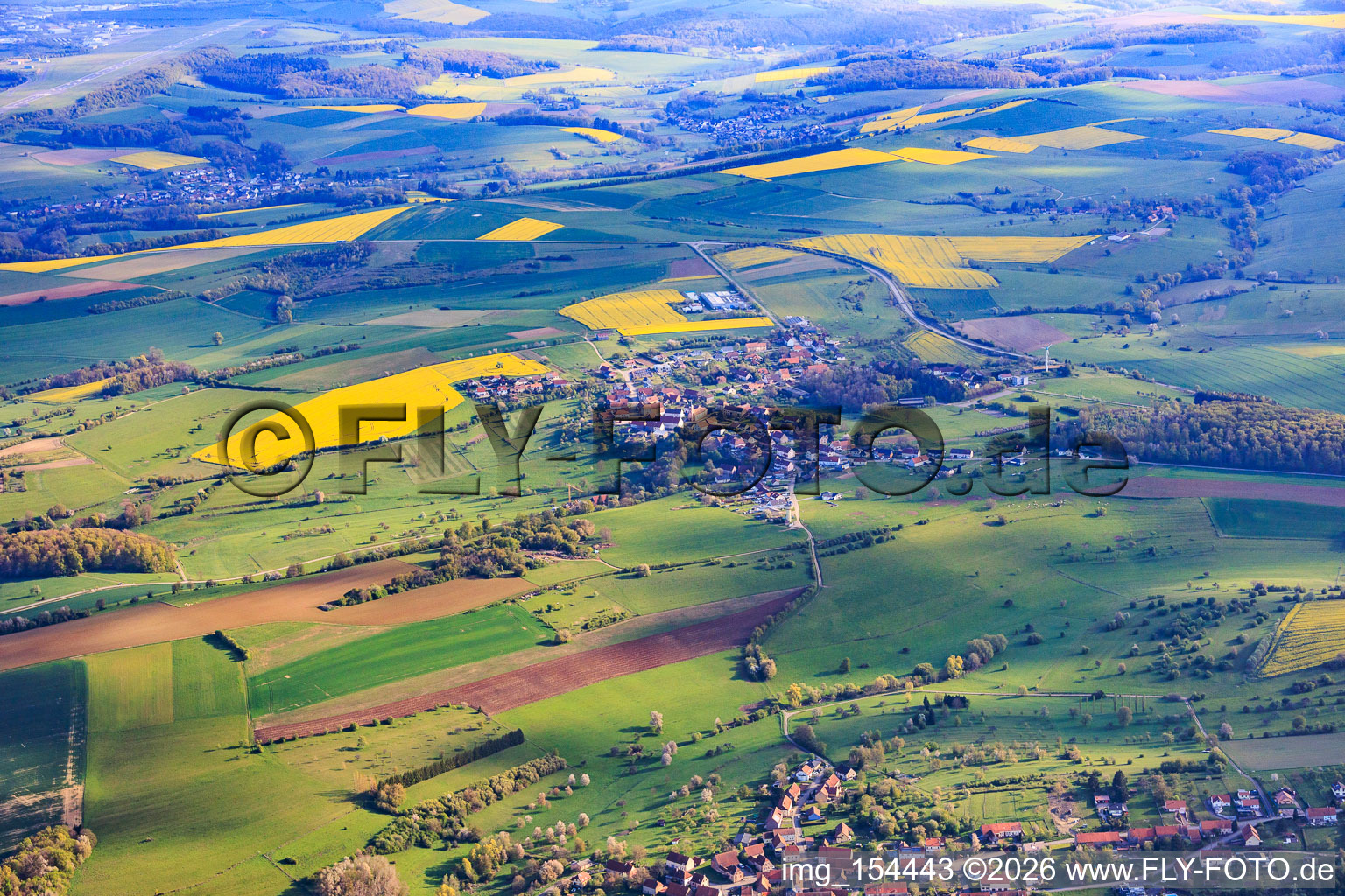 Schweyen aus Süden im Bundesland Moselle, Frankreich