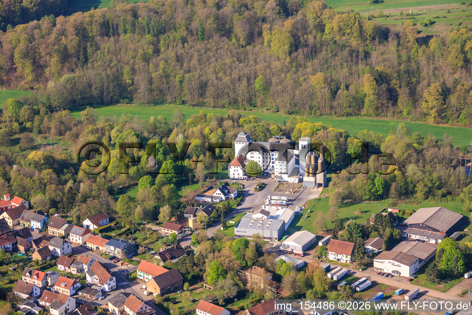 Bliesmühle im Ortsteil Breitfurt in Blieskastel im Bundesland Saarland, Deutschland