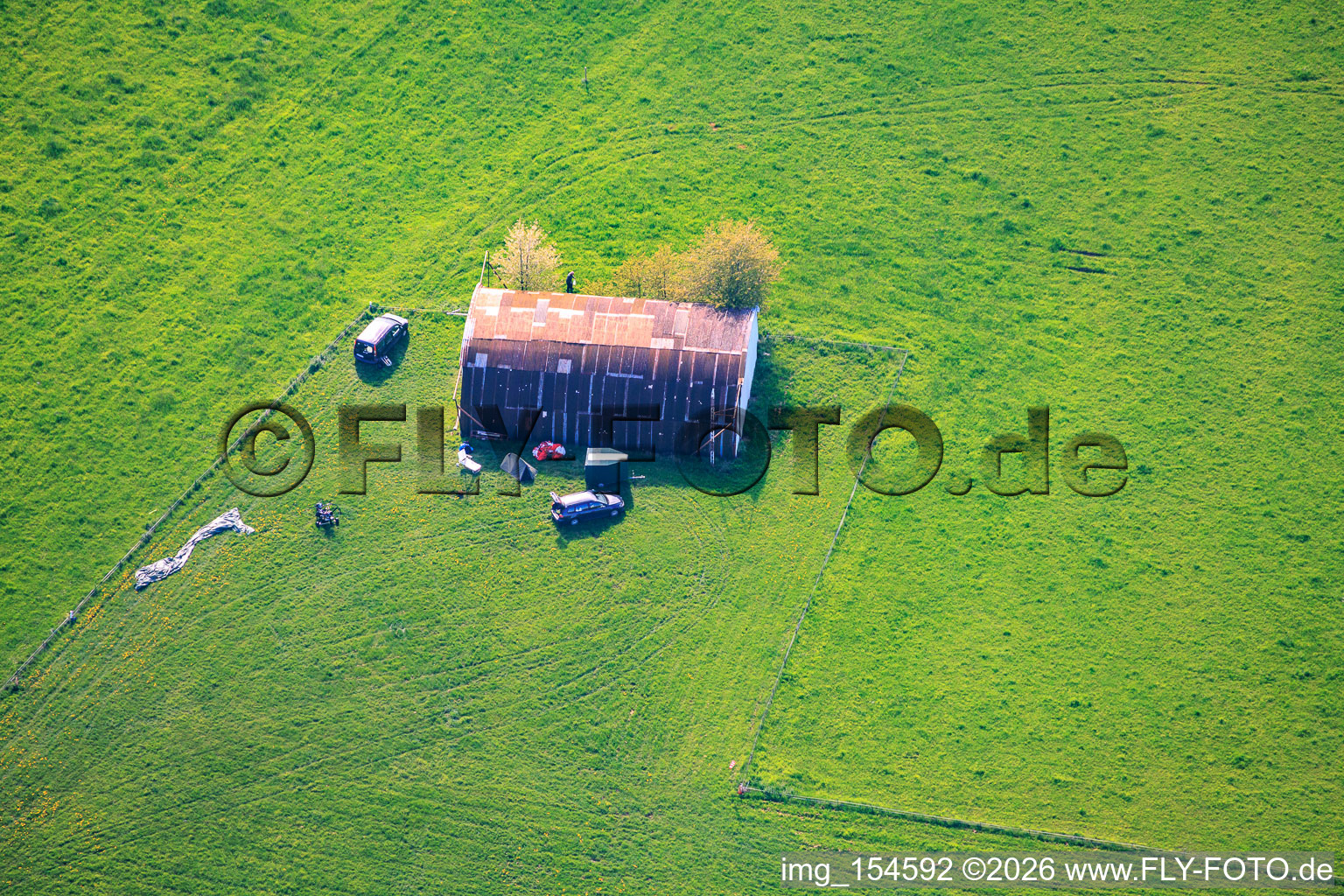 UL Flugplatz L‘oiseau blanc Achen im Bundesland Moselle, Frankreich