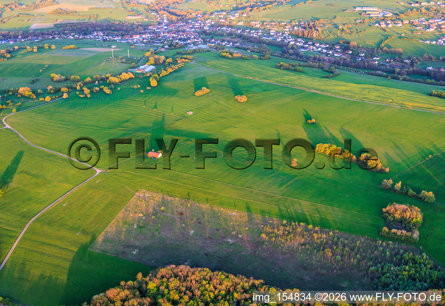 UL Flugplatz L‘oiseau blanc Achen im Bundesland Moselle, Frankreich