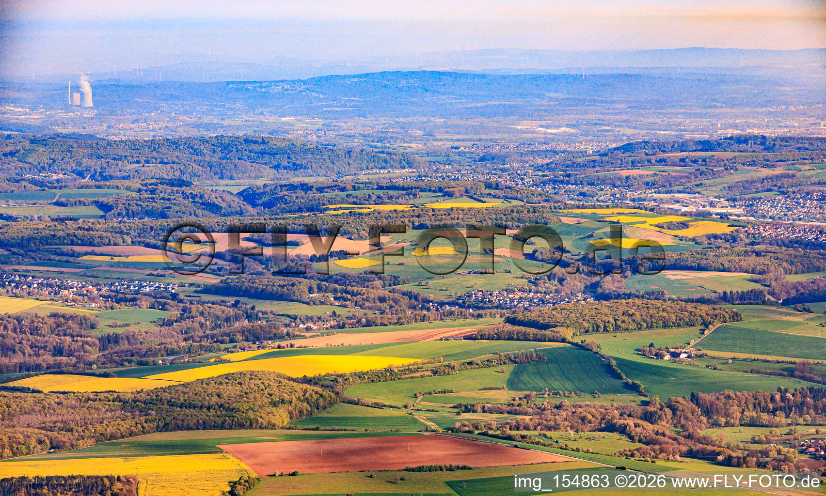 Mittelbach-Hengstbach aus Süden in Zweibrücken im Bundesland Rheinland-Pfalz, Deutschland