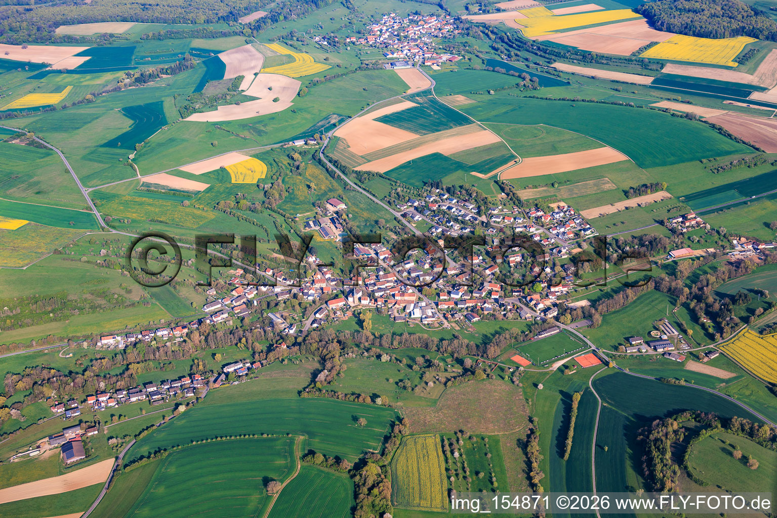 Altheim von Südosten in Blieskastel im Bundesland Saarland, Deutschland