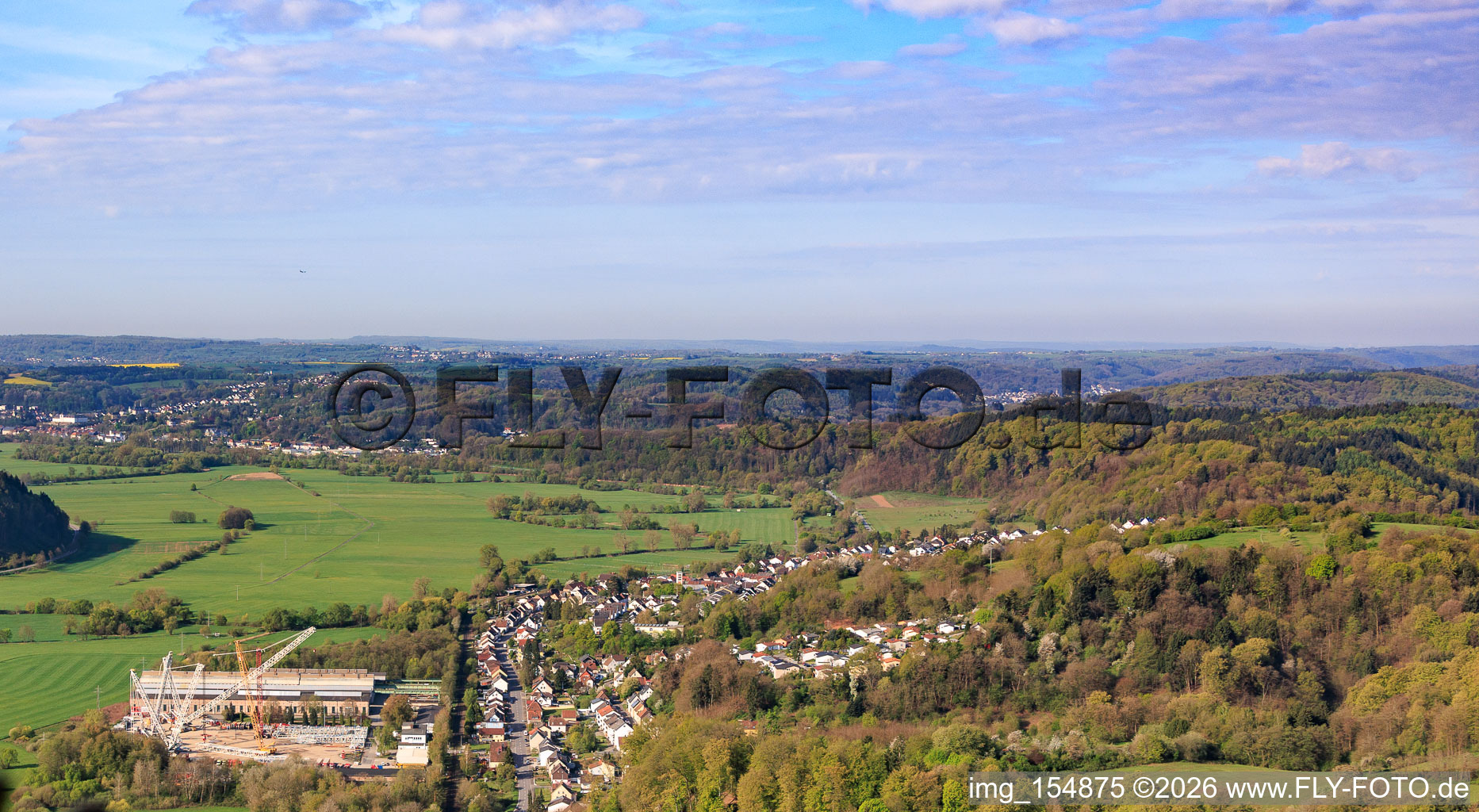 Tadano Demag GmbH, Testgelände Bierbach in Blieskastel im Bundesland Saarland, Deutschland