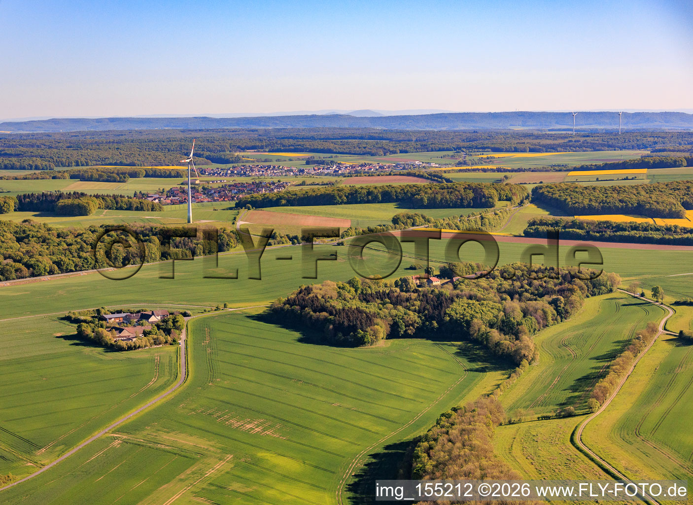 Ortsteil Bayerhof im Ortsteil Waldsachsen in Schonungen im Bundesland Bayern, Deutschland