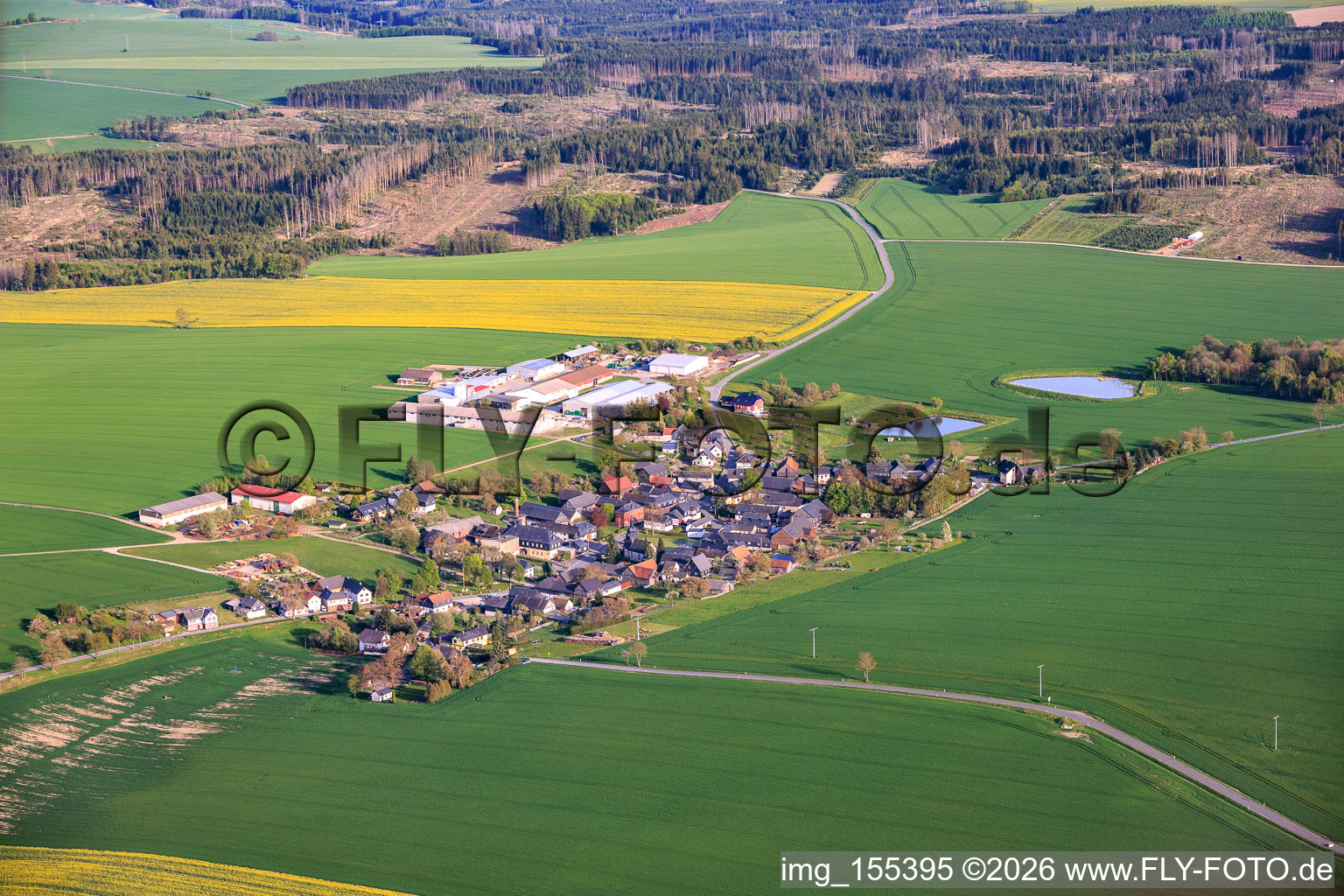Lothra von Nordwesten in Drognitz im Bundesland Thüringen, Deutschland