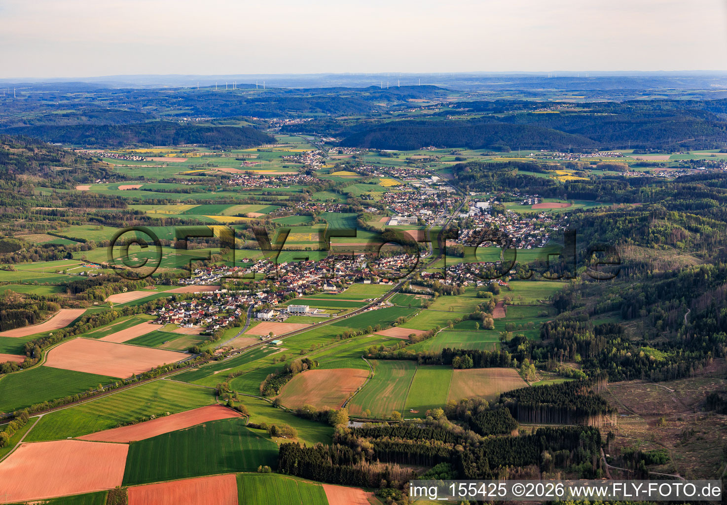 Neukenroth von Norden in Stockheim im Bundesland Bayern, Deutschland