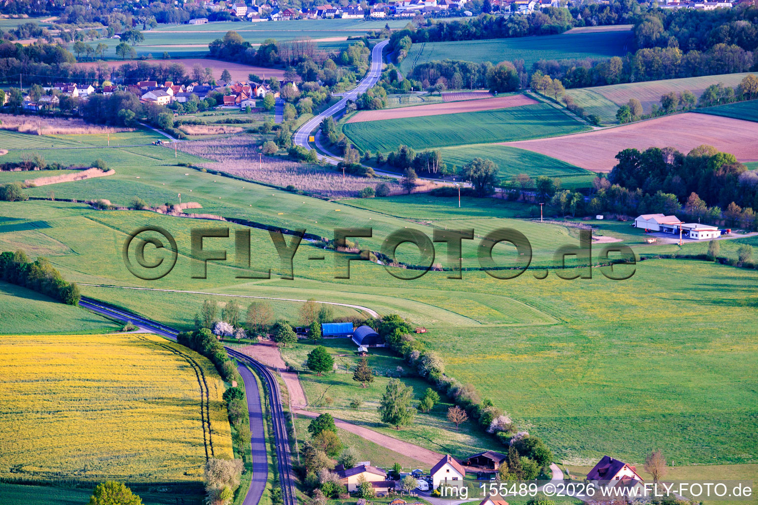 Flugsport-Club Ebern e.V. - EDQR im Ortsteil Sendelbach in Rentweinsdorf im Bundesland Bayern, Deutschland