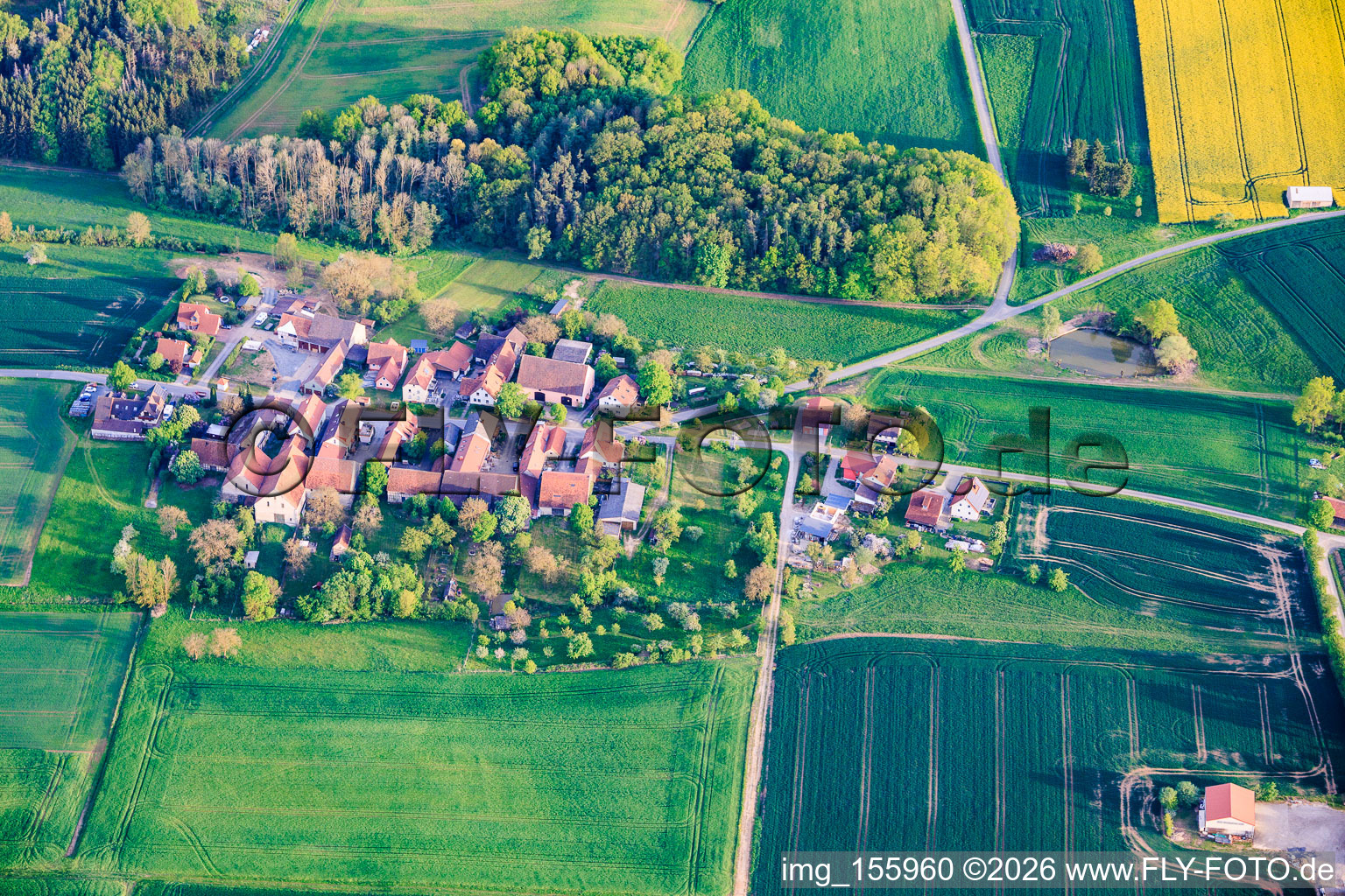 Messenfeld aus Norden in Ebensfeld im Bundesland Bayern, Deutschland