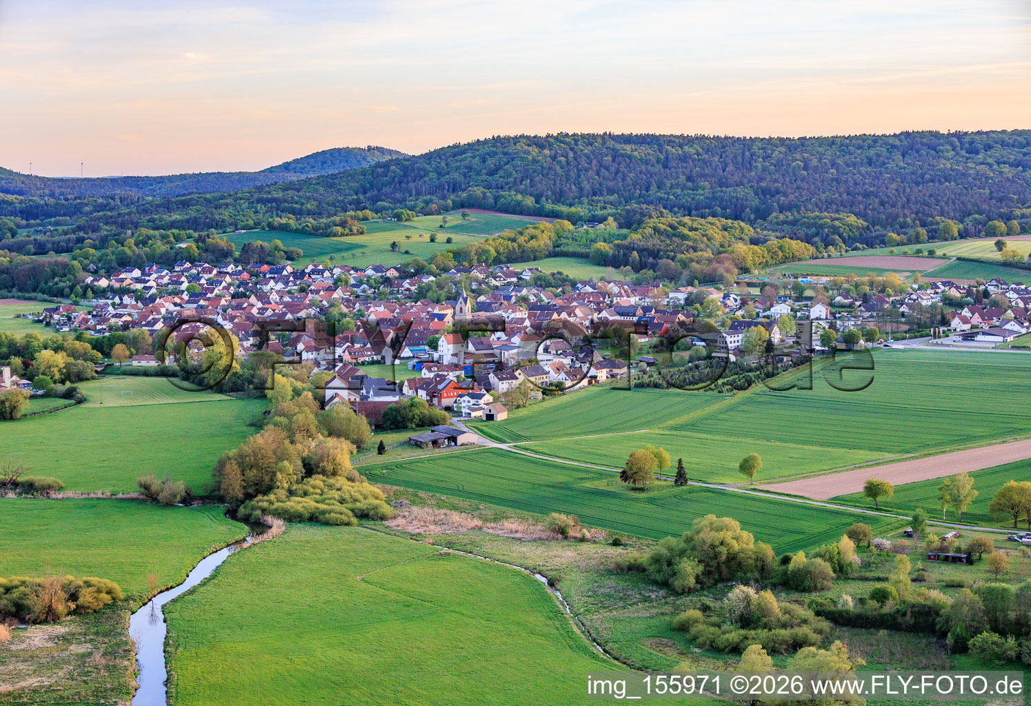 Reckendorf aus Nordosten im Bundesland Bayern, Deutschland