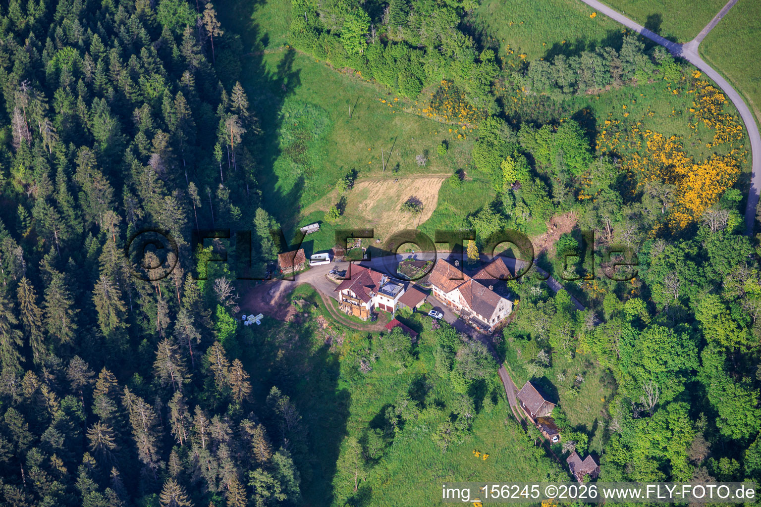 Schwarzwaldhof im Ortsteil Kienbächle in Schiltach im Bundesland Baden-Württemberg, Deutschland