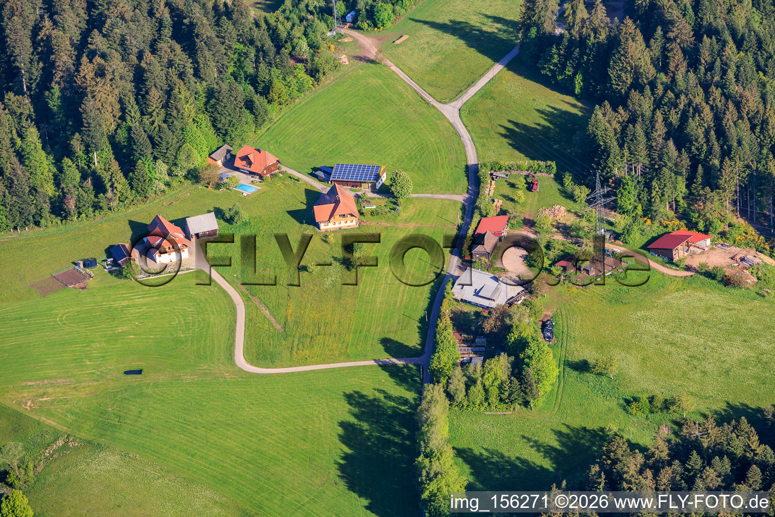 Moosenmättle mit Bergstüböe im Ortsteil Kirnbach in Wolfach im Bundesland Baden-Württemberg, Deutschland
