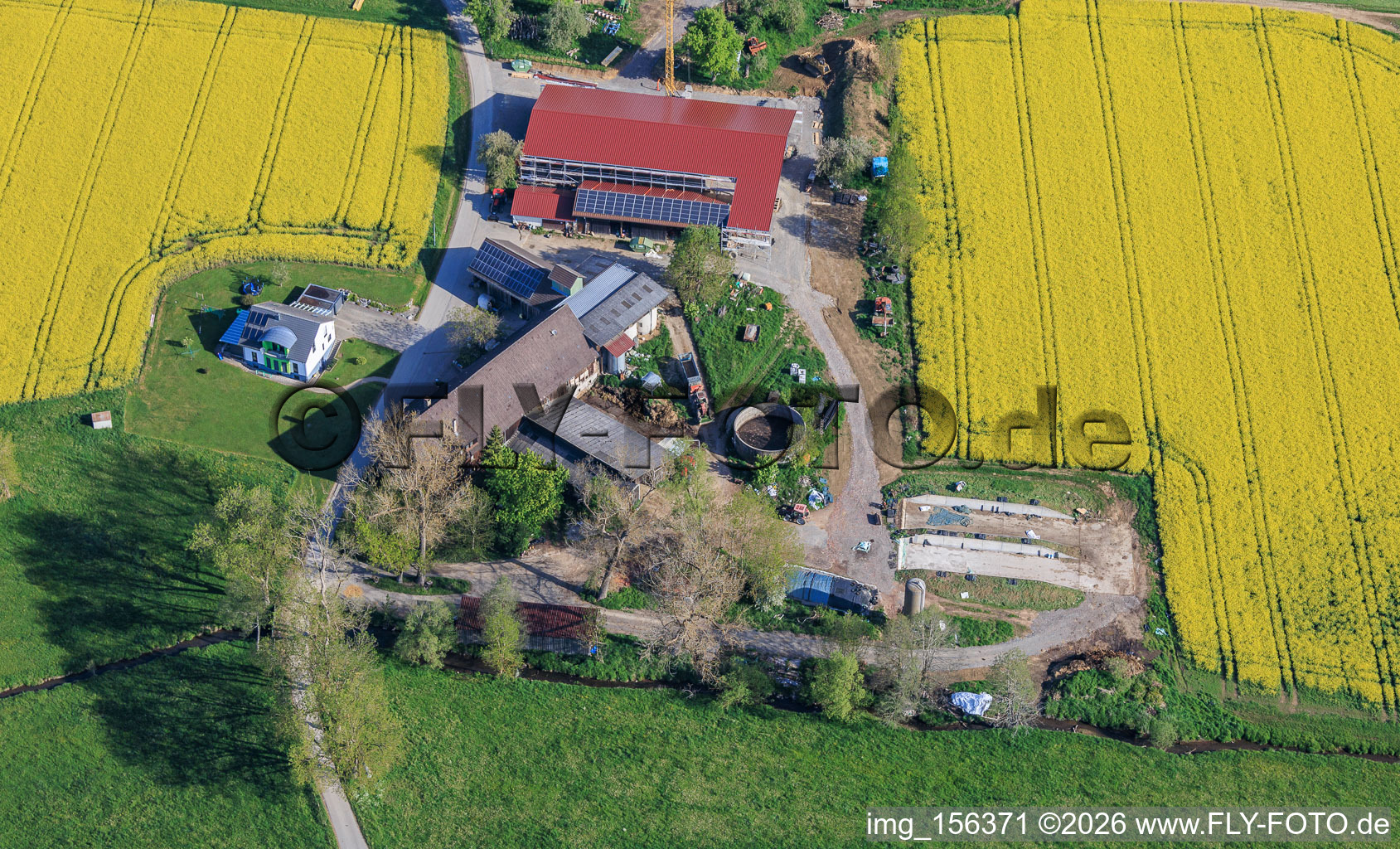 Aussiedlerhof im Ortsteil Stampfe im Ortsteil Seedorf in Dunningen im Bundesland Baden-Württemberg, Deutschland