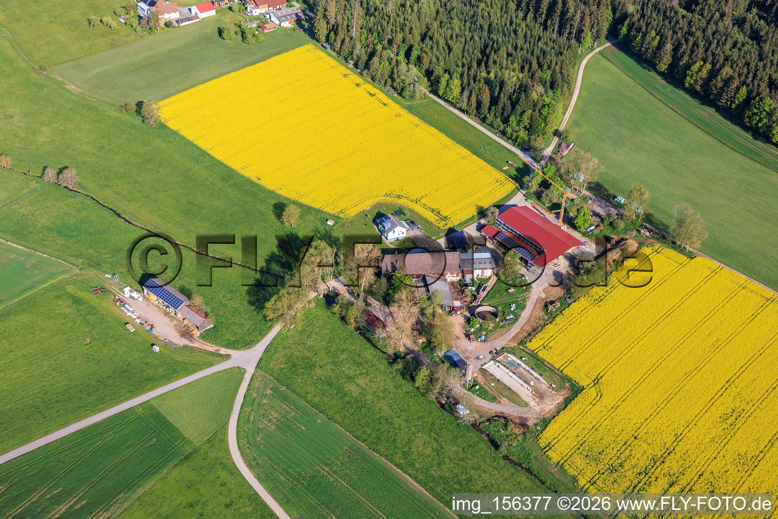 Aussiedlerhof im Ortsteil Stampfe in Dunningen im Bundesland Baden-Württemberg, Deutschland
