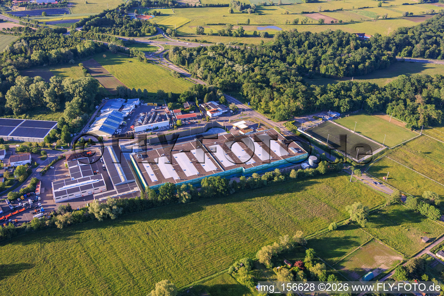 Frischeplattform Südwest GmbH im Ortsteil Minderslachen in Kandel im Bundesland Rheinland-Pfalz, Deutschland