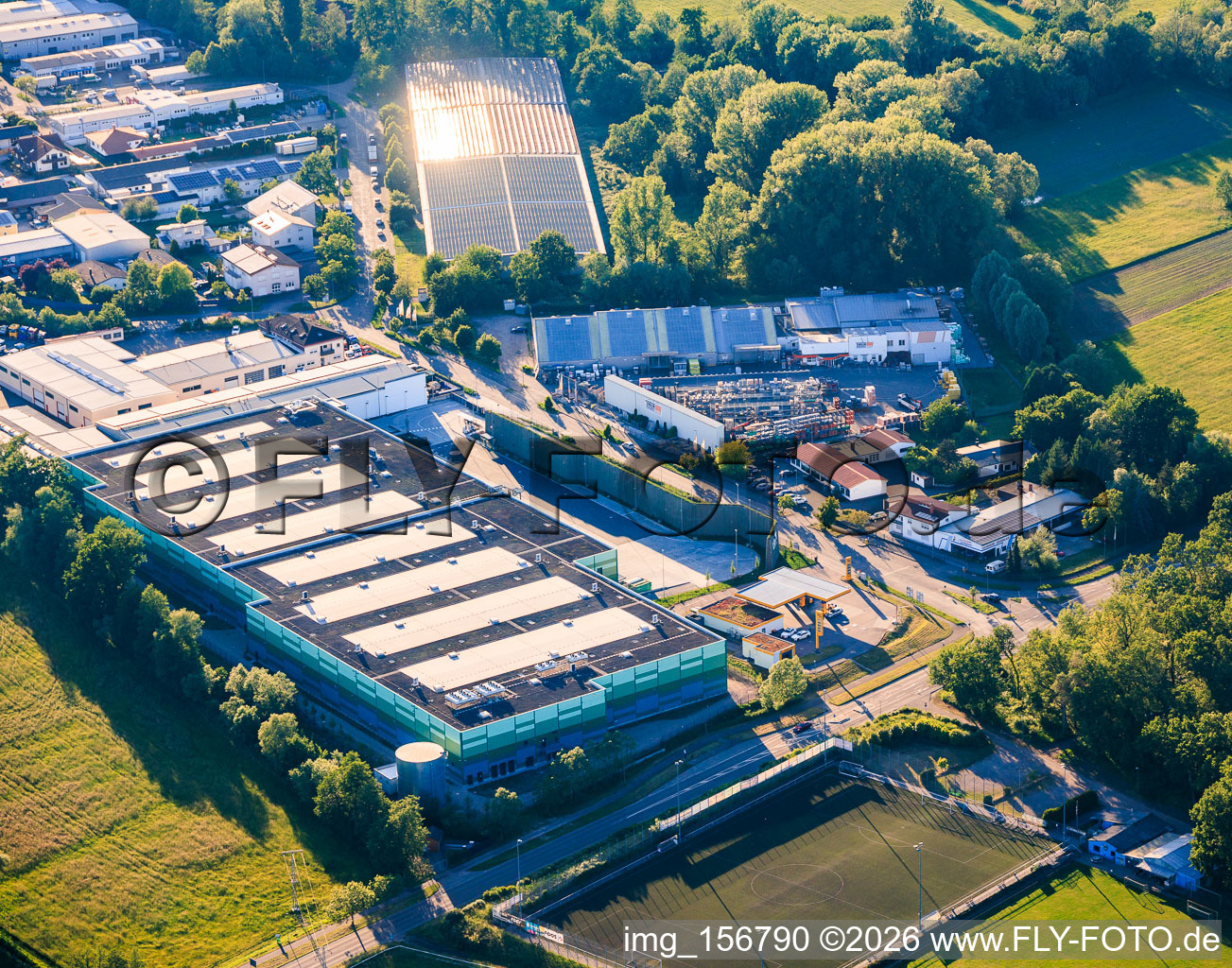 Frischeplattform Südwest GmbH im Ortsteil Minderslachen in Kandel im Bundesland Rheinland-Pfalz, Deutschland