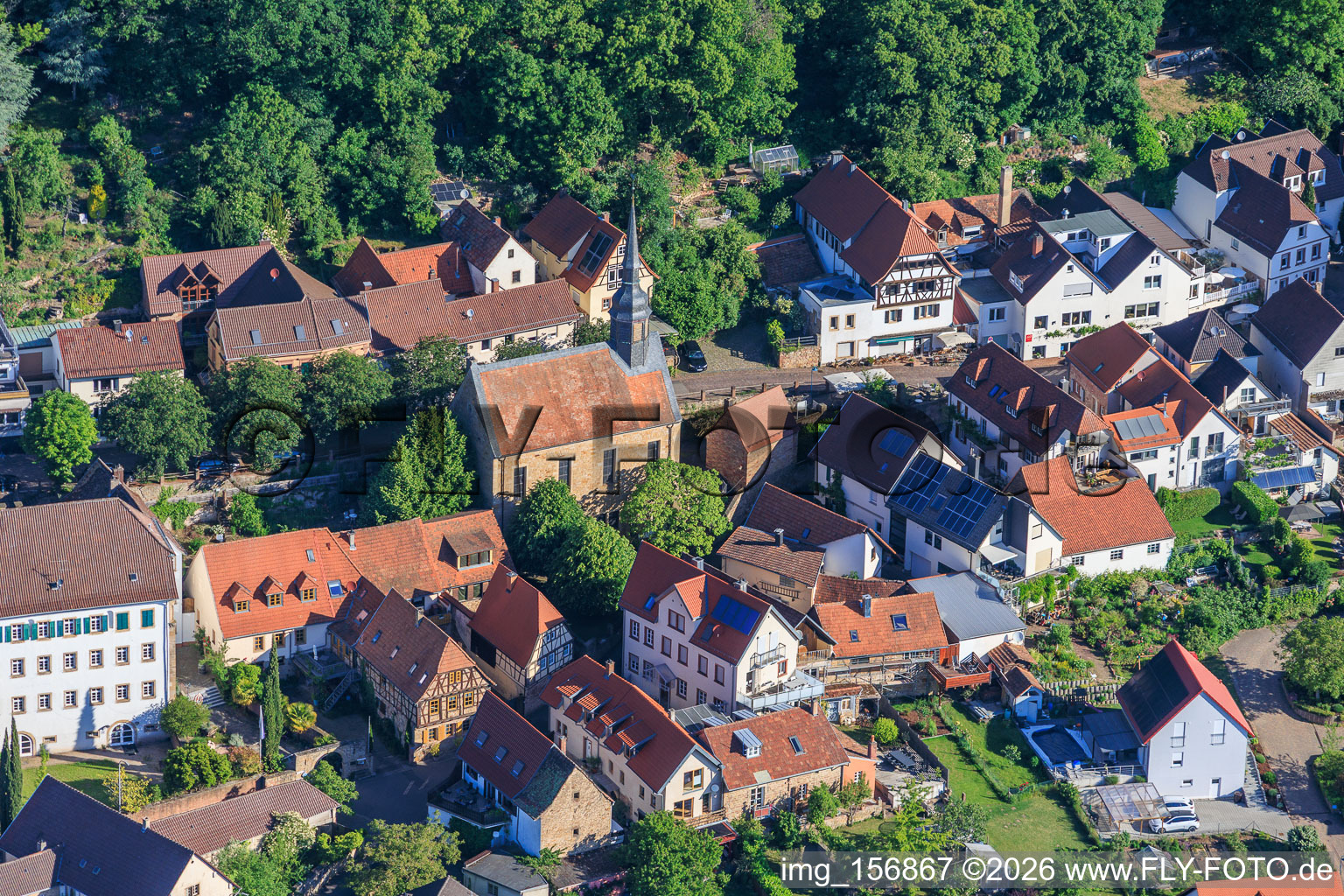 Kapelle in der Badstraße in Gleisweiler im Bundesland Rheinland-Pfalz, Deutschland