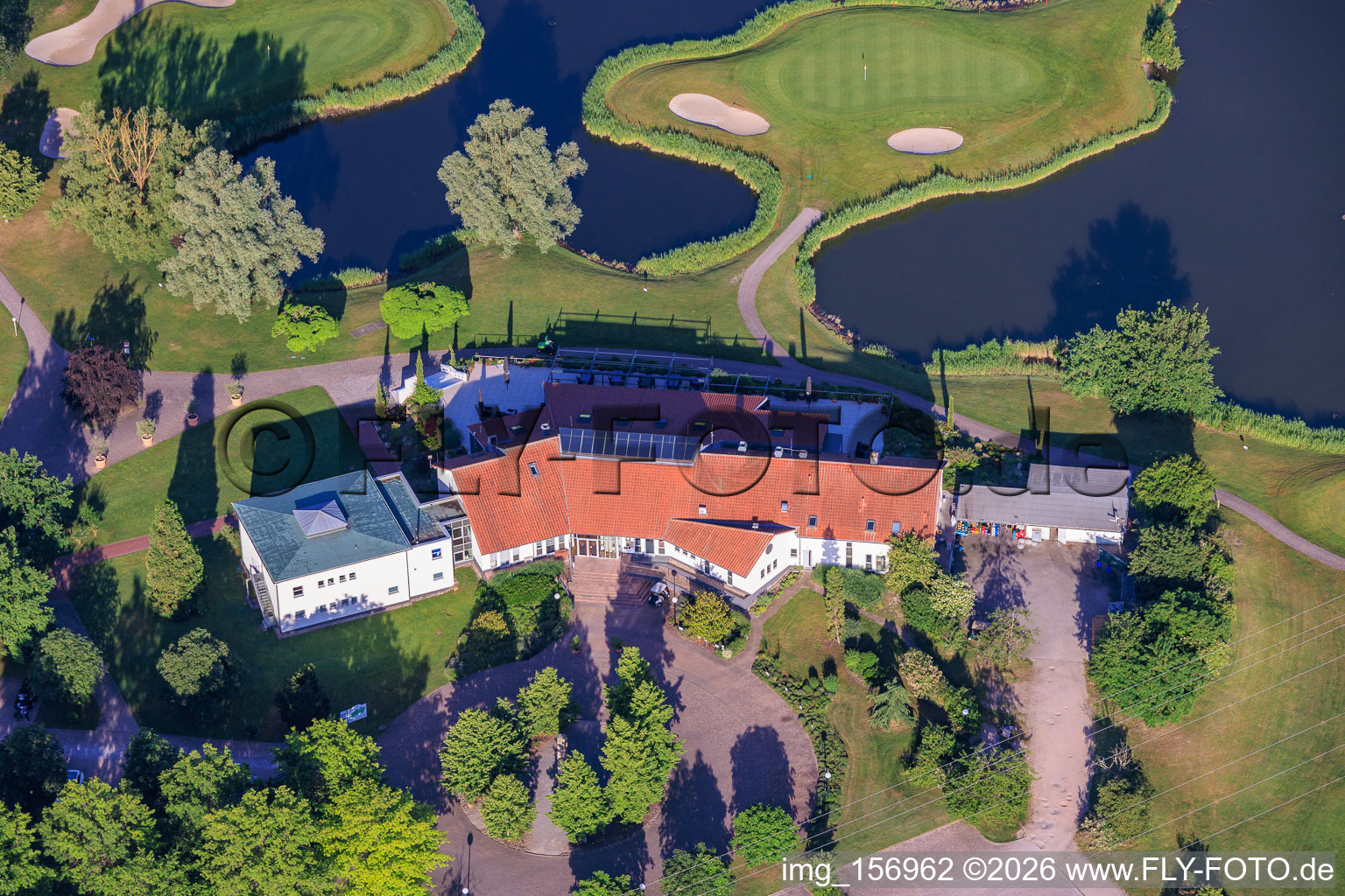Golf Restaurant La Maison am Golfpark Kurpfalz in Limburgerhof im Bundesland Rheinland-Pfalz, Deutschland