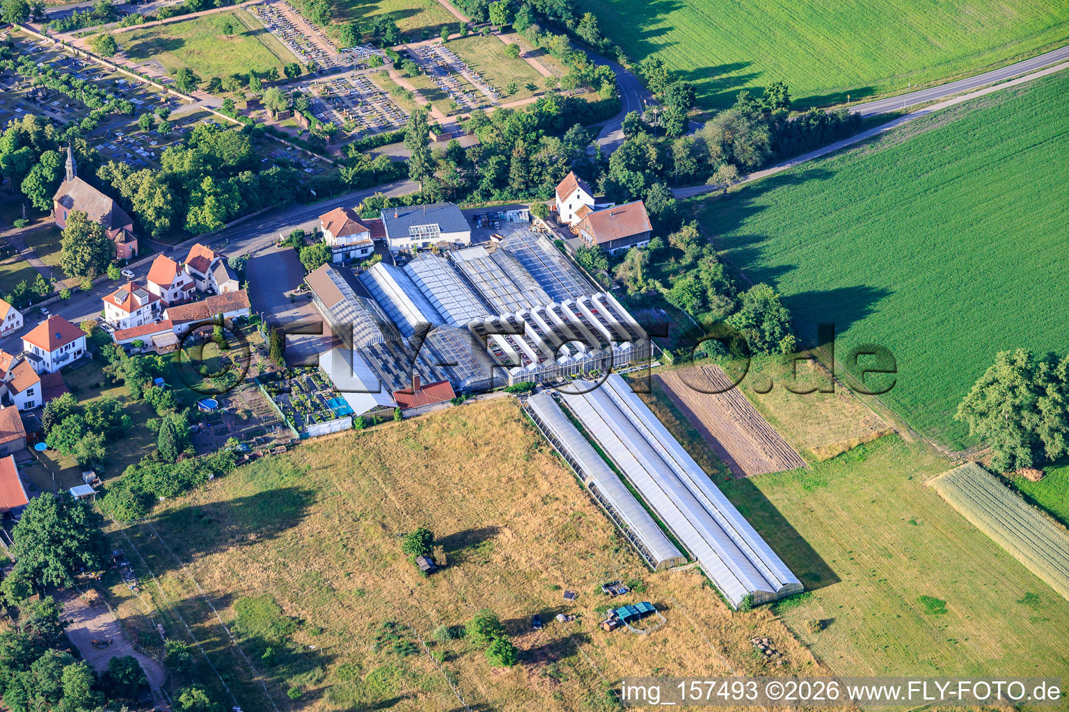 Pflanzenwelt Dienst - Gartencenter im Ortsteil Iggelheim in Böhl-Iggelheim im Bundesland Rheinland-Pfalz, Deutschland