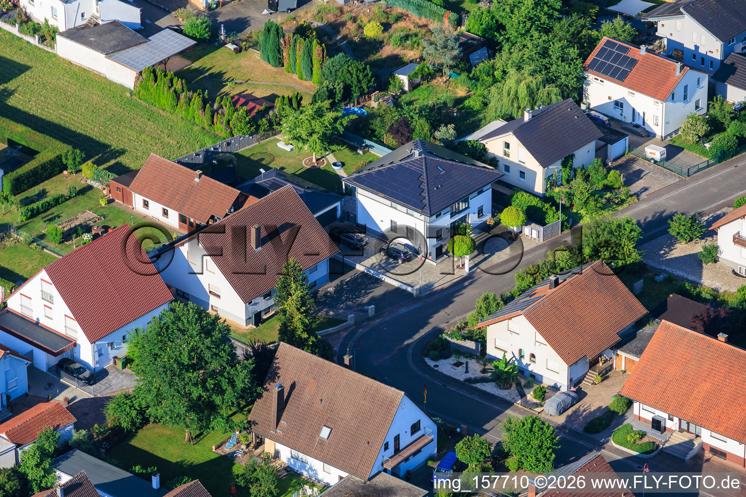 Gartenstr in Winden im Bundesland Rheinland-Pfalz, Deutschland