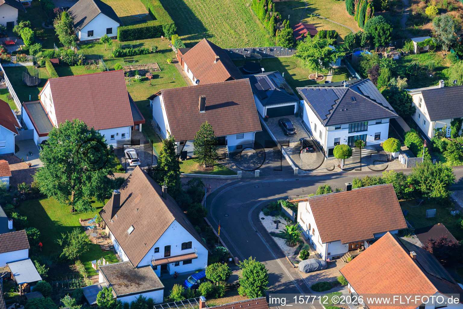 Gartenstr in Winden im Bundesland Rheinland-Pfalz, Deutschland