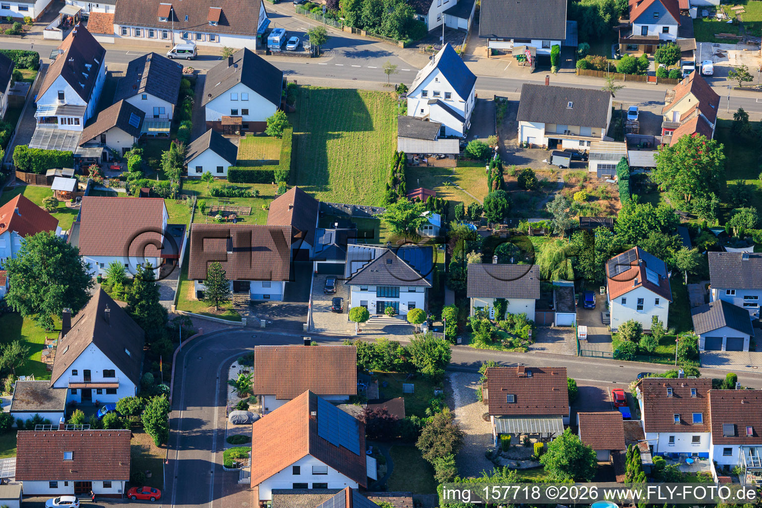 Gartenstr in Winden im Bundesland Rheinland-Pfalz, Deutschland
