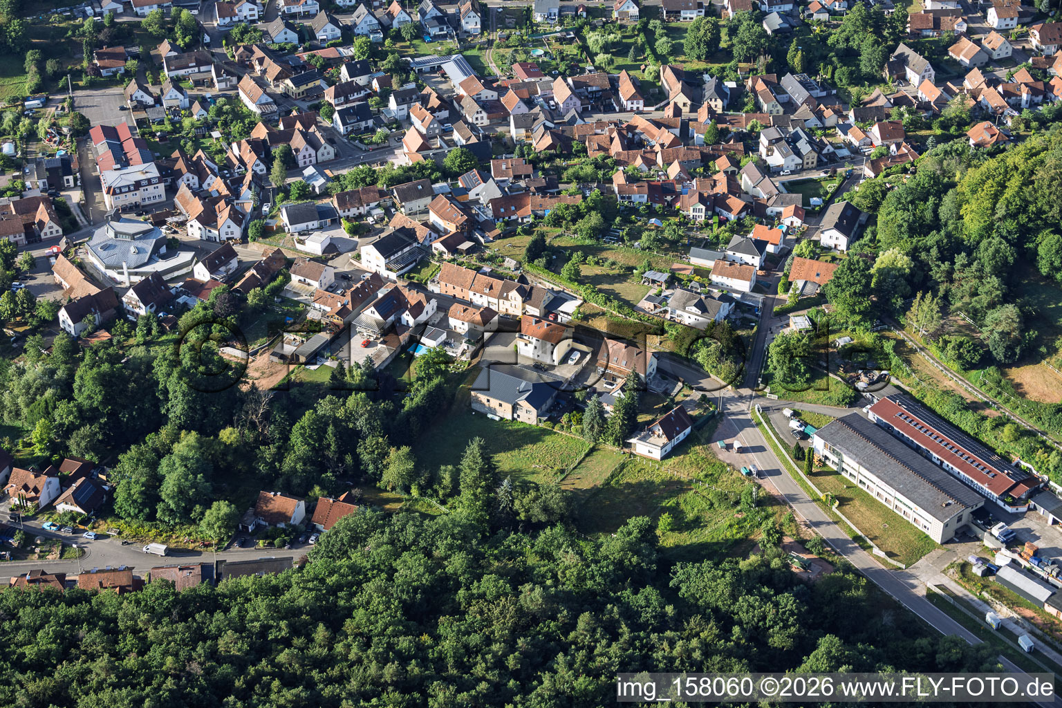 Schönbachstraße mit Rainer Müller und Lars Doll Dreh- und Frästechnik in Silz im Bundesland Rheinland-Pfalz, Deutschland