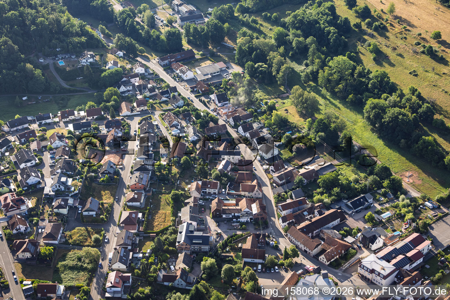 Gartenstraße Hauptstr in Silz im Bundesland Rheinland-Pfalz, Deutschland