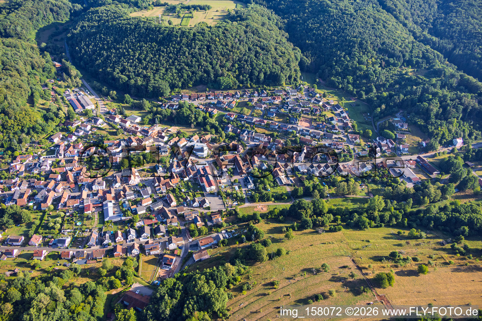 Silz aus Süden im Bundesland Rheinland-Pfalz, Deutschland