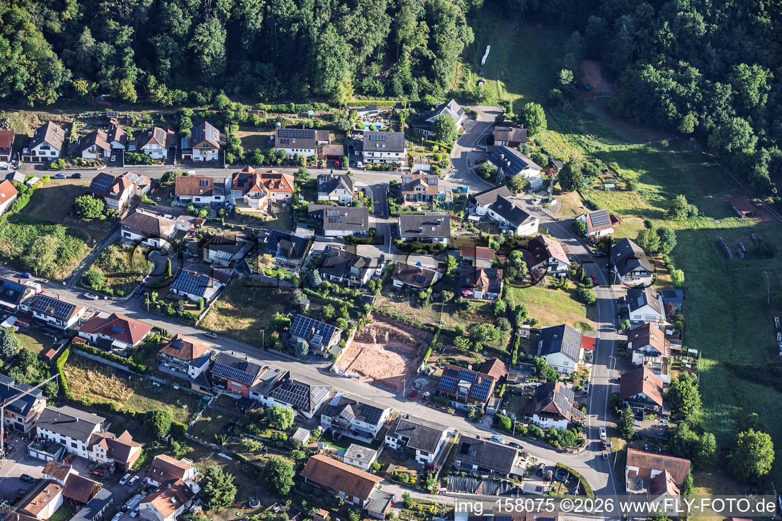 Waldstraße Gartenstr in Silz im Bundesland Rheinland-Pfalz, Deutschland