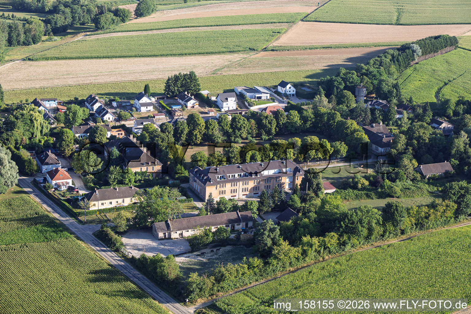 Ortsteil Cité des Cadres Camp in Oberrœdern im Bundesland Bas-Rhin, Frankreich