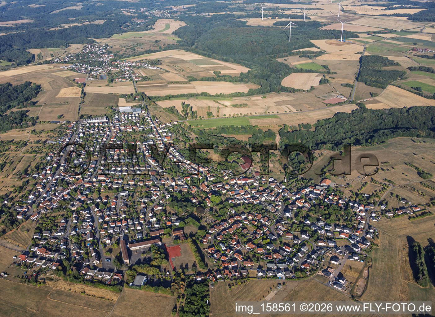 Vinningen von Osten im Bundesland Rheinland-Pfalz, Deutschland
