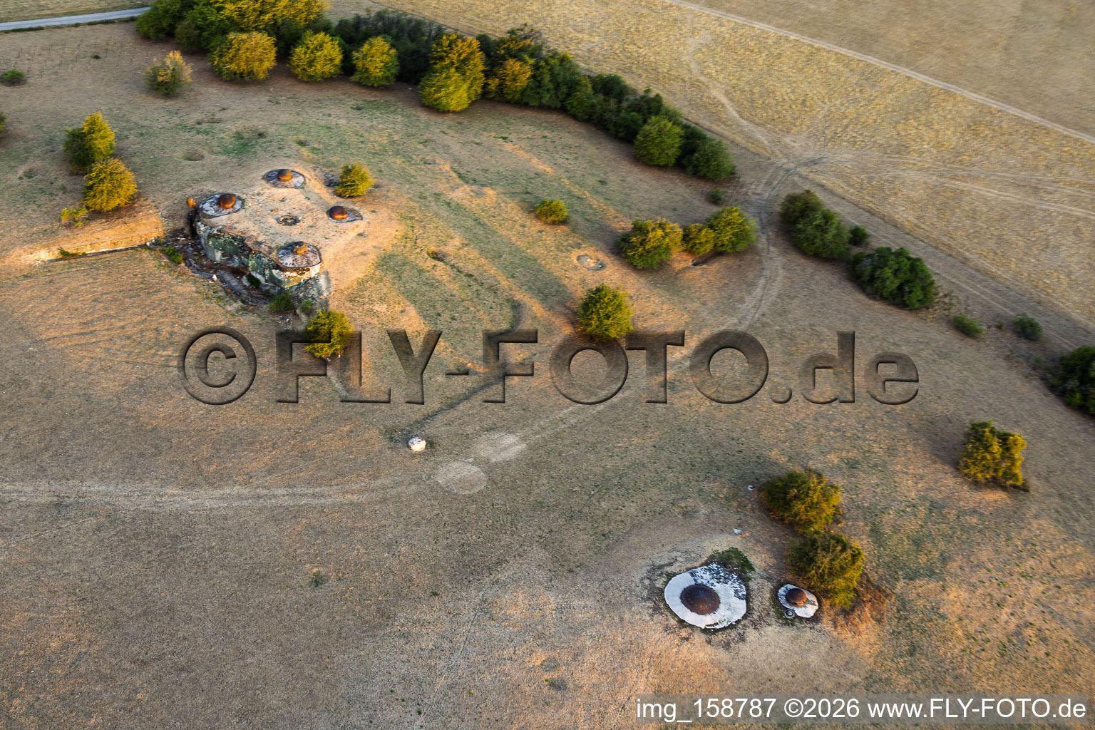 Bunker der Maginot-Linie in Achen im Bundesland Moselle, Frankreich