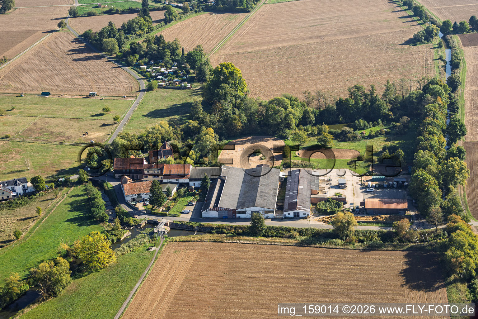 Konfurter Mühle mit Pferdepraxis Bernius und Tierärztl. Gemeinschaftpraxis Matthias Gehb u. Dr. Edith Bernius in Babenhausen im Bundesland Hessen, Deutschland