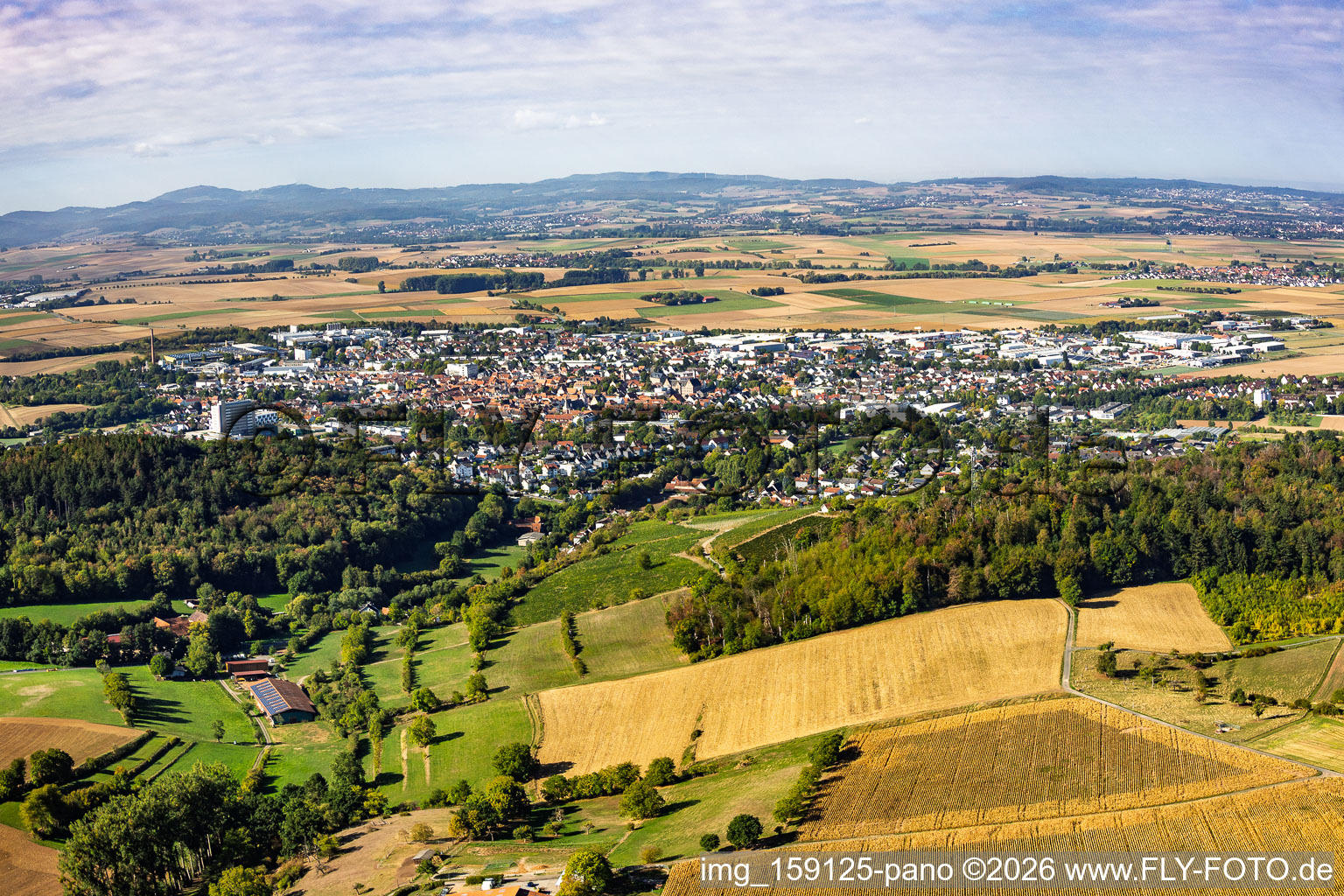 Groß-Umstadt aus Osten im Bundesland Hessen, Deutschland