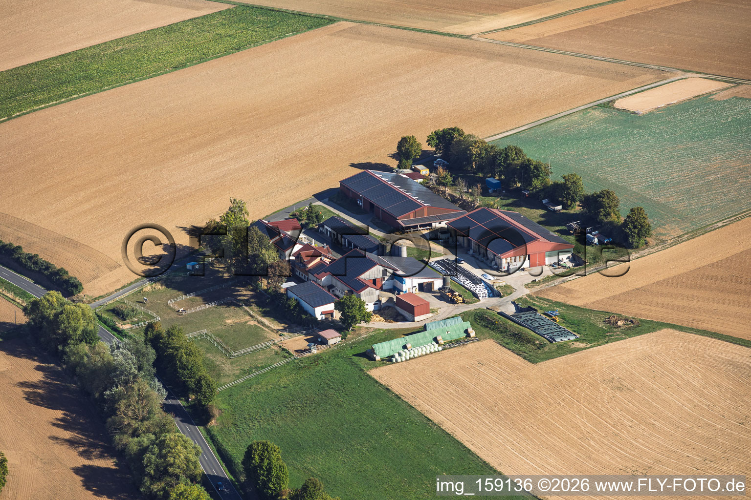 Sonnenhof im Ortsteil Mosbach in Schaafheim im Bundesland Hessen, Deutschland